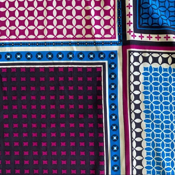 41 Hawthorn Stitch Fix Purple & Blue Geometric Tank Women's XS - Picture 5 of 6